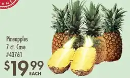 Smart & Final Pineapples offer