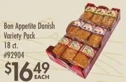 Smart & Final Bon Appetite Danish Variety Pack offer