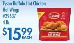 Smart & Final Tyson Buffalo Hot Chicken Hot Wings offer