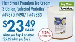 Smart & Final First Street Premium Ice Cream offer