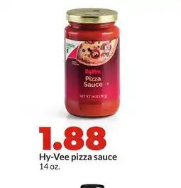 Hy-Vee Hy-Vee pizza sauce offer