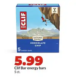 Hy-Vee Clif Bar energy bars offer