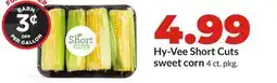 Hy-Vee Hy-Vee Short Cuts sweet corn offer