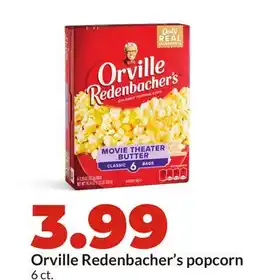 Hy-Vee Orville Redenbacher's popcorn offer