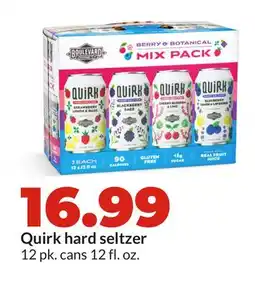 Hy-Vee Quirk hard seltzer offer