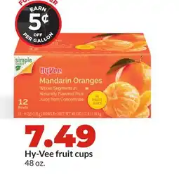 Hy-Vee Hy-Vee fruit cups offer