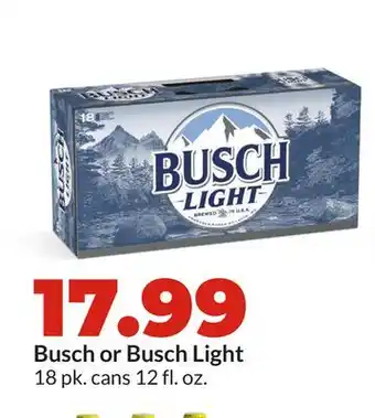 Hy-Vee Busch , Busch Light offer
