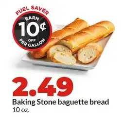 Hy-Vee Baking Stone baguette bread offer