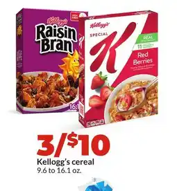 Hy-Vee Kellogg's cereal offer