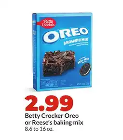 Hy-Vee Betty Crocker Oreo or Reese's baking mix offer
