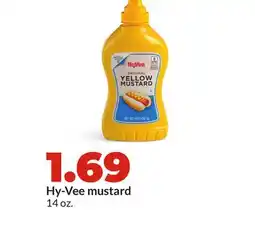 Hy-Vee Hy-Vee mustard offer