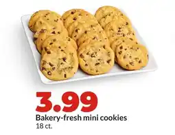 Hy-Vee Bakery-fresh mini cookies offer