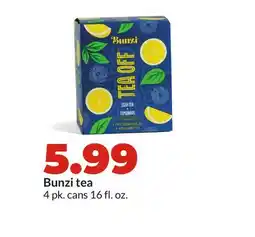 Hy-Vee Bunzi tea offer