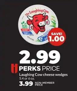 Hy-Vee Laughing Cow cheese wedges offer