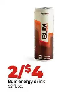 Hy-Vee Bum energy drink offer