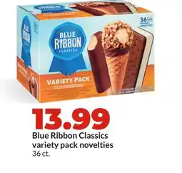 Hy-Vee Blue Ribbon Classics variety pack novelties offer