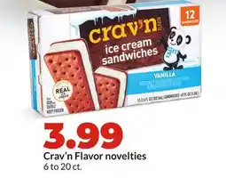 Hy-Vee Crav'n Flavor novelties offer