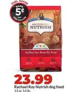 Hy-Vee Rachael Ray Nutrish dog food offer