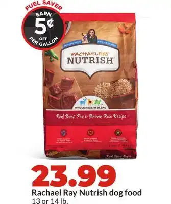 Hy-Vee Rachael Ray Nutrish dog food offer