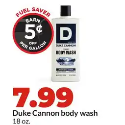 Hy-Vee Duke Cannon body wash offer