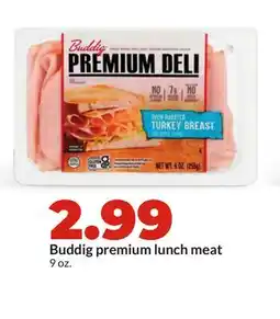 Hy-Vee Buddig premium lunch meat offer