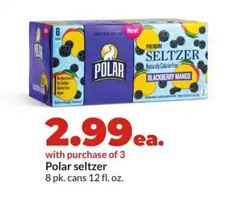 Hy-Vee Polar seltzer offer