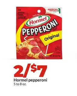Hy-Vee Hormel pepperoni offer