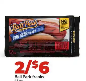 Hy-Vee Ball Park franks offer