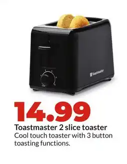 Hy-Vee Toastmaster 2 slice toaster offer