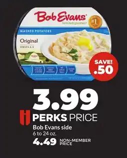 Hy-Vee Bob Evans side offer