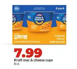 Hy-Vee Kraft mac & cheese cups offer