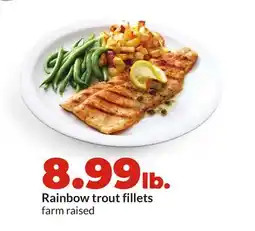Hy-Vee Rainbow trout fillets offer