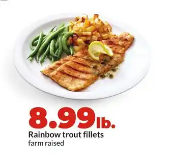 Hy-Vee Rainbow trout fillets offer
