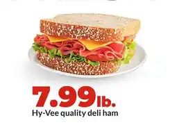 Hy-Vee Hy-Vee quality deli ham offer