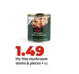 Hy-Vee Hy-Vee mushroom stems & pieces offer