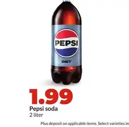 Hy-Vee Pepsi soda offer