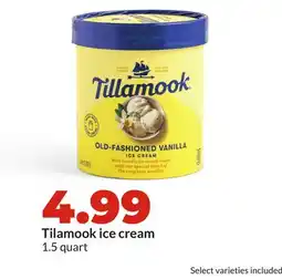 Hy-Vee Tilamook ice cream offer