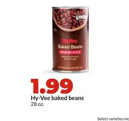 Hy-Vee Hy-Vee baked beans offer