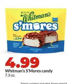 Hy-Vee Whitman's S'Mores candy offer
