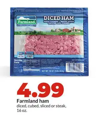 Hy-Vee Farmland ham offer
