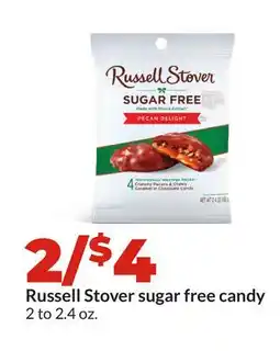 Hy-Vee Russell Stover sugar free candy offer