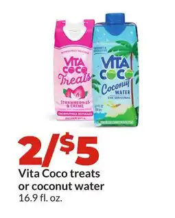 Hy-Vee Vita Coco treats or coconut water offer