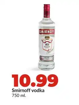 Hy-Vee Smirnoff vodka offer