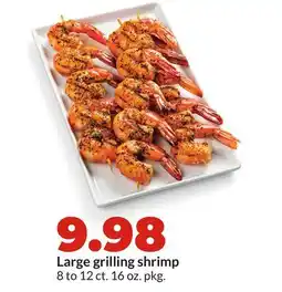 Hy-Vee Large grilling shrimp offer