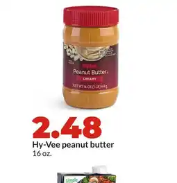 Hy-Vee Hy-Vee peanut butter offer