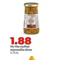 Hy-Vee Hy-Vee stuffed manzanilla olives offer