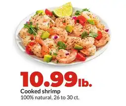Hy-Vee Cooked shrimp offer