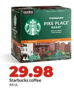 Hy-Vee Starbucks coffee offer