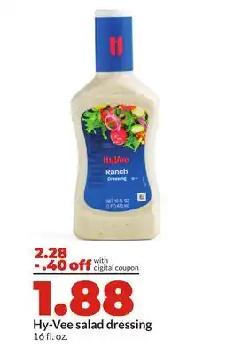 Hy-Vee Hy-Vee salad dressing offer