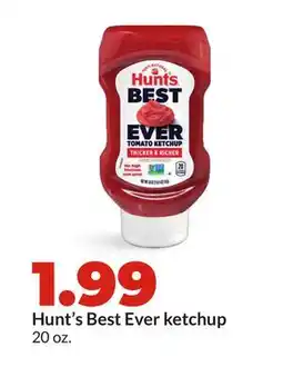 Hy-Vee Hunt's Best Ever ketchup offer